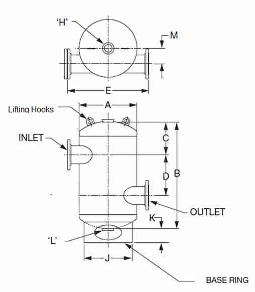 ARS-PL-Series Engineering Diagram Blueprint