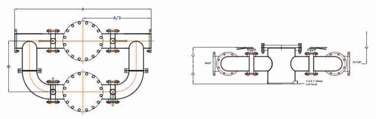 DP P Series BFV IL ELEngineering Diagram Blueprint